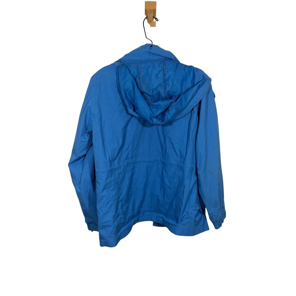 Jack Murphy Blue Waterproof Rain Jacket Nylon Outdoor Windbreaker Women 8 Gorp - Picture 6 of 7